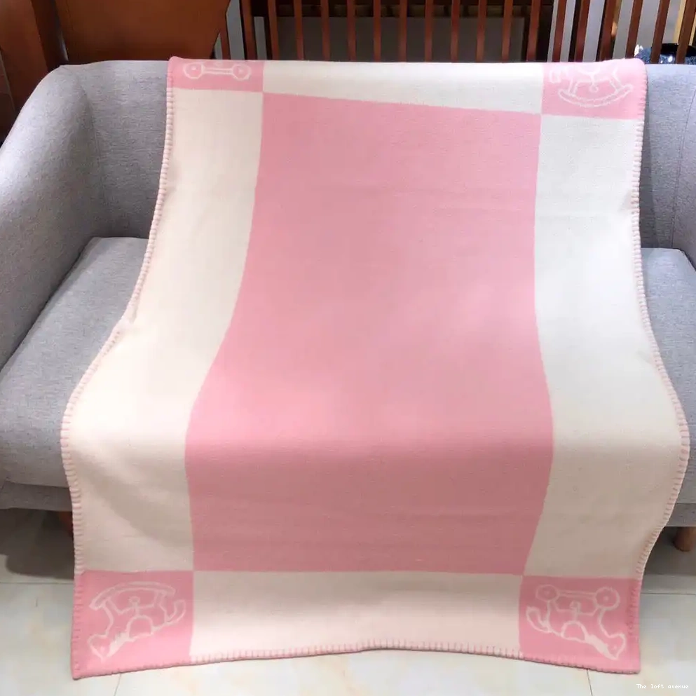BLANKET WOOL THROW BABY AVALON ADADA HERMES 0512